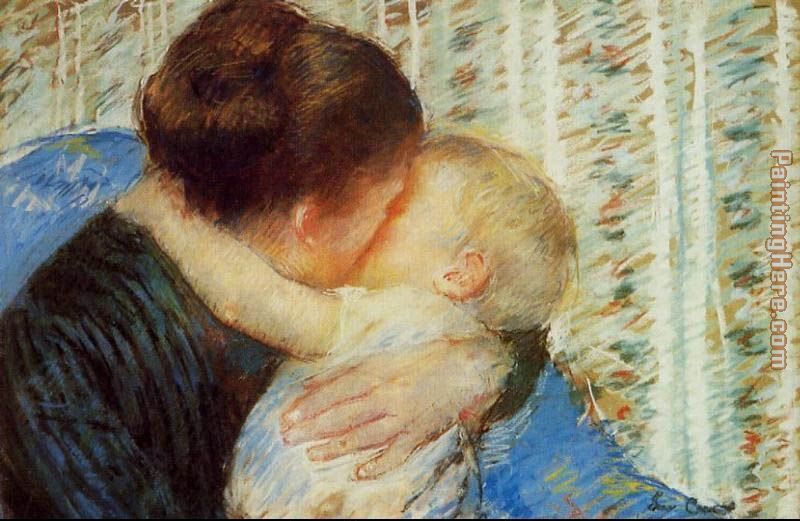 Mother And Child 7 painting - Mary Cassatt Mother And Child 7 art painting